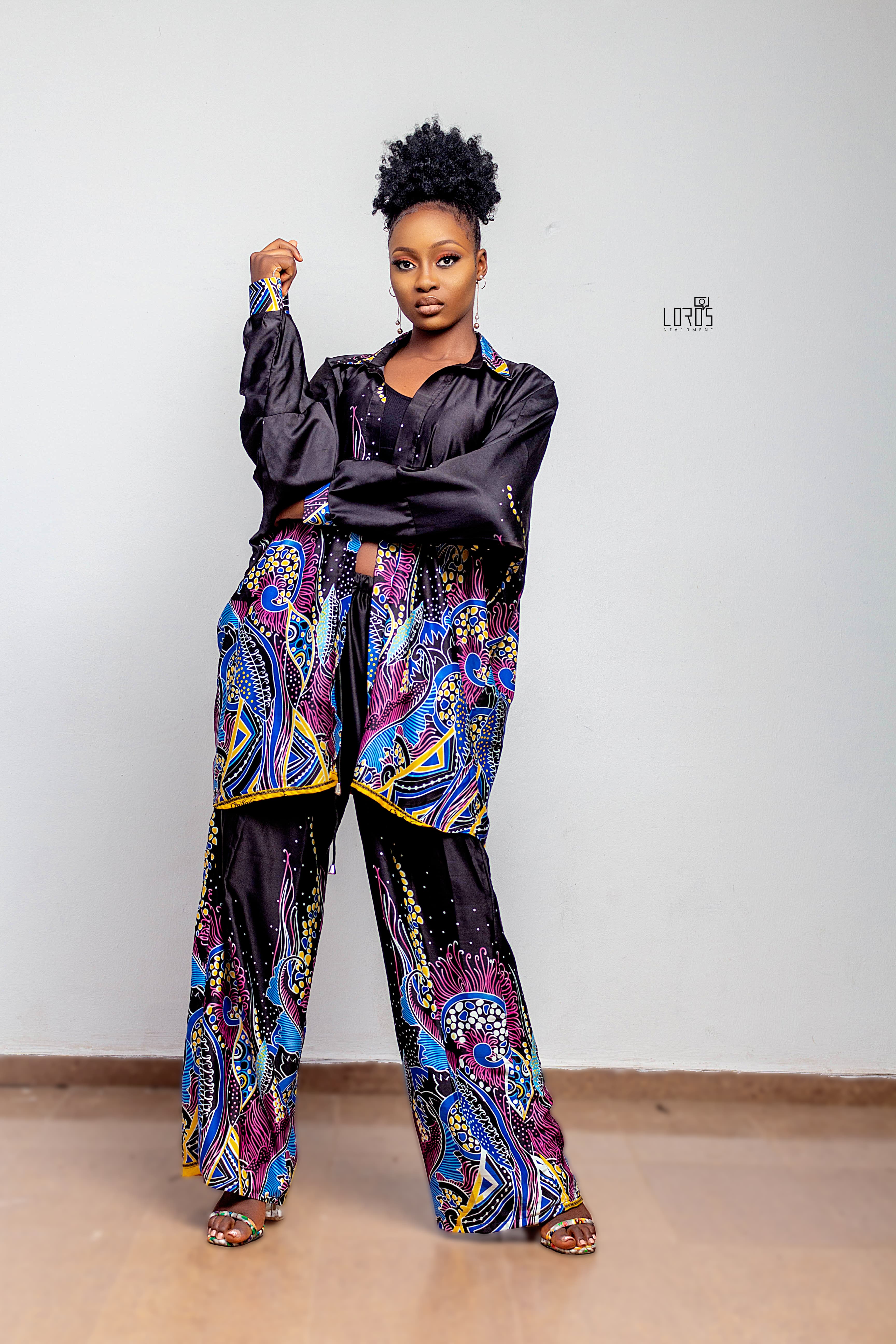 Printed Palazzo Set